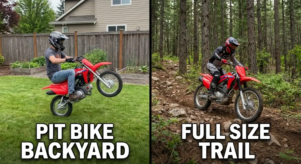 What should I buy Pit Bike or Dirt Bike?